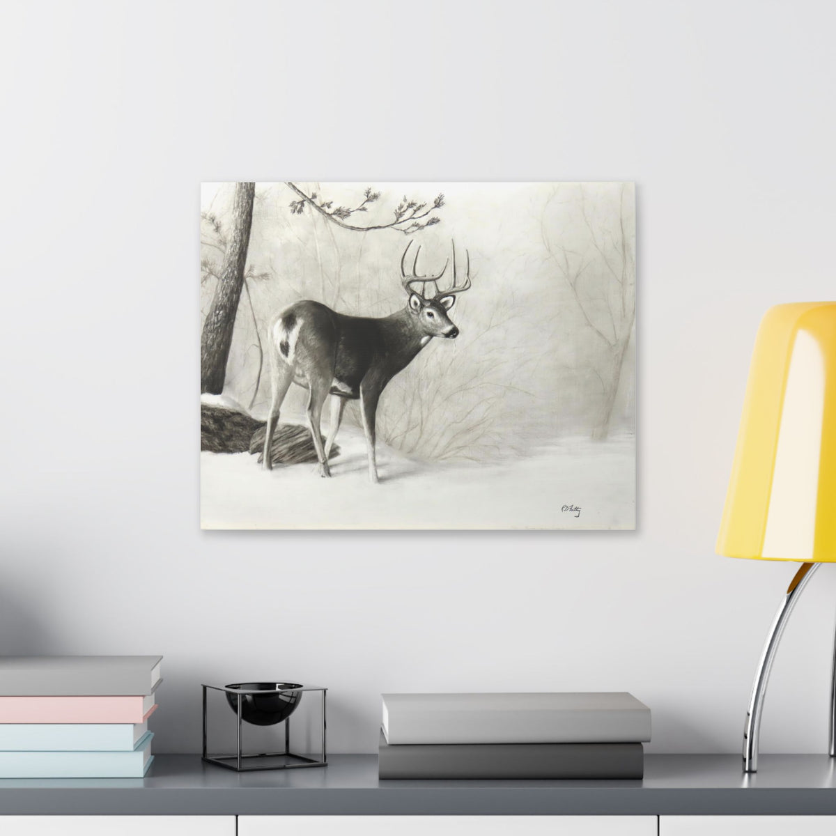 First Snow Classic Stretched Canvas