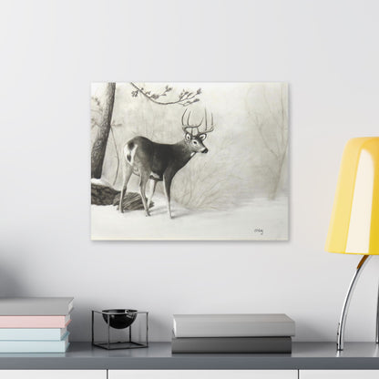 First Snow Classic Stretched Canvas