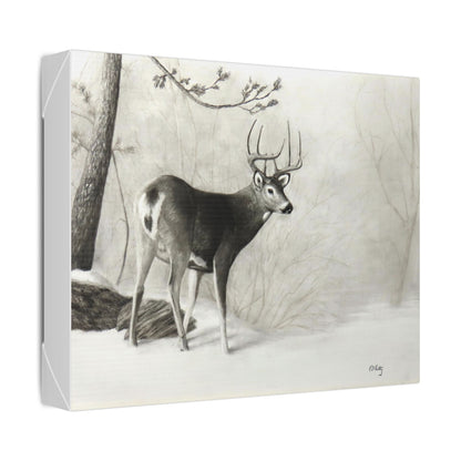First Snow Classic Stretched Canvas