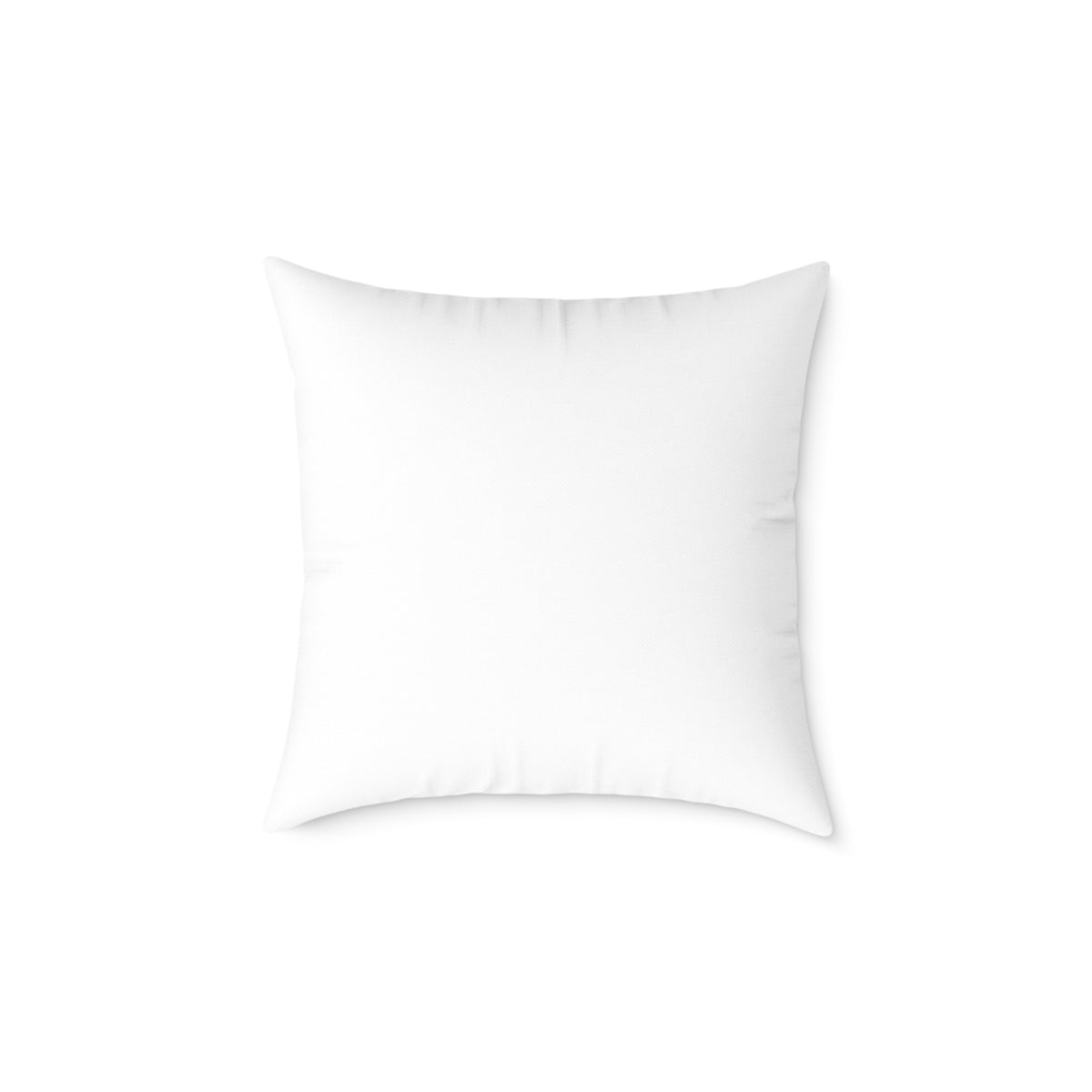 First Snow Square Poly Canvas Pillow
