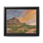Sandhills Glow Matte Canvas, Framed (Multi-color)