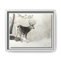 First Snow Matte Canvas, Framed (Multi-color)