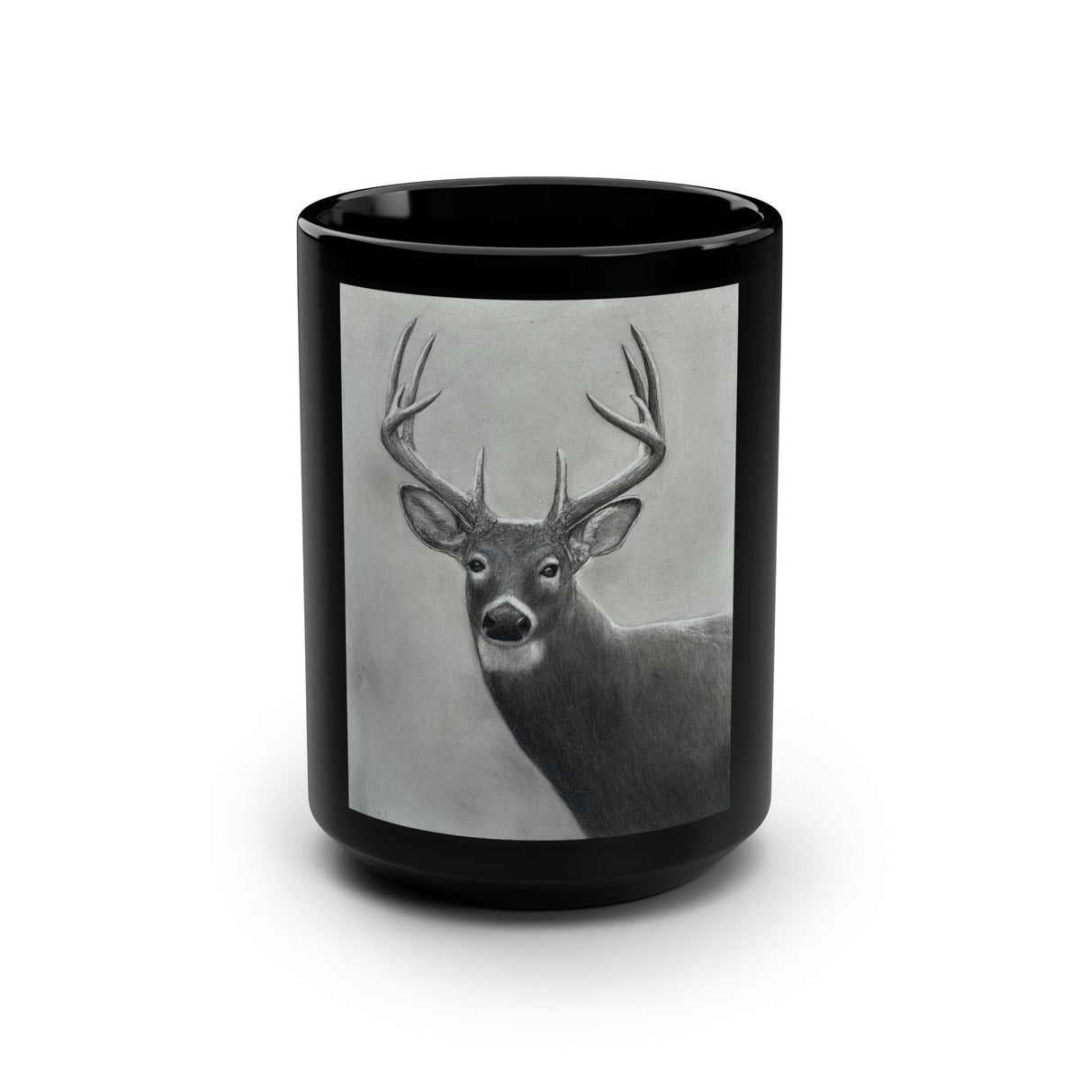 Watcher 2 Art  Black Mug, 15oz