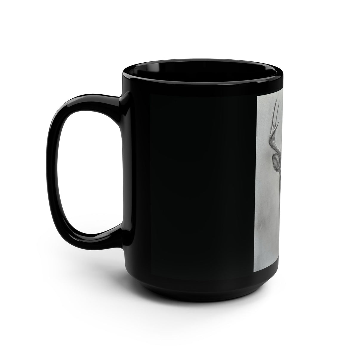 Watcher 2 Art  Black Mug, 15oz
