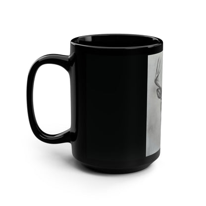 Watcher 2 Art  Black Mug, 15oz