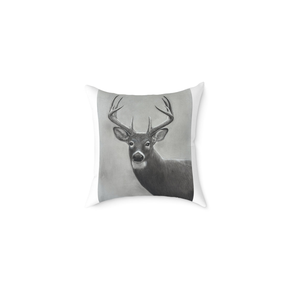 Watcher 1 Square Poly Canvas Pillow