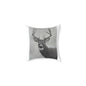 Watcher 1 Square Poly Canvas Pillow